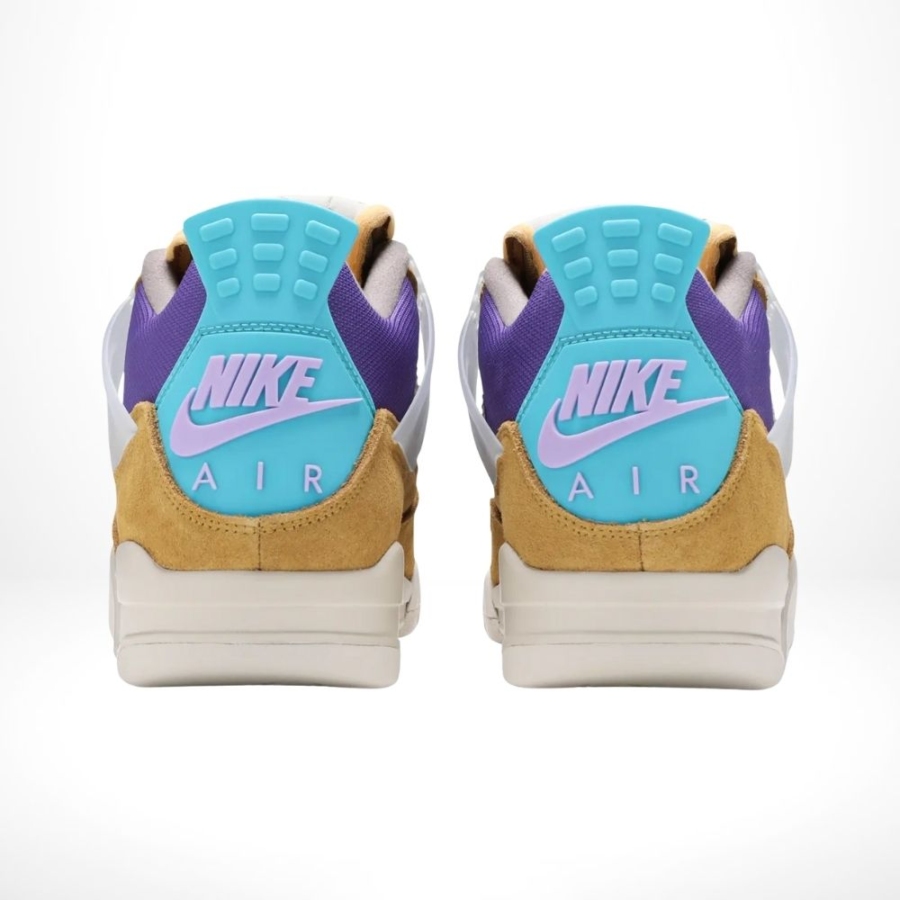 Rear view of the Air Jordan 4