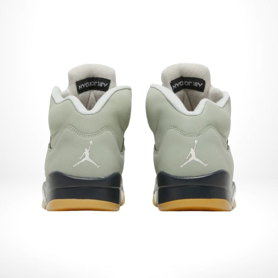 Rear view of the Air Jordan 5