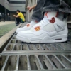On-foot of the Air Jordan 4