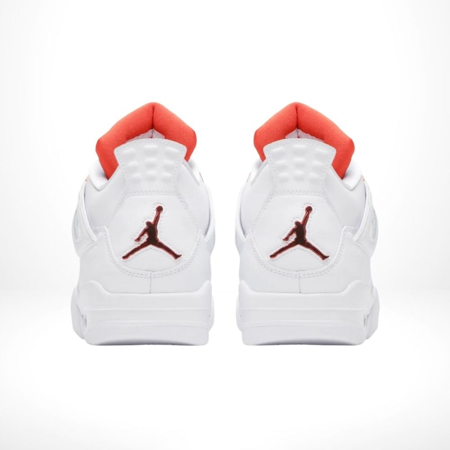 Rear view of the Air Jordan 4