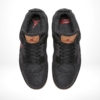 Top-down view of the Air Jordan 4