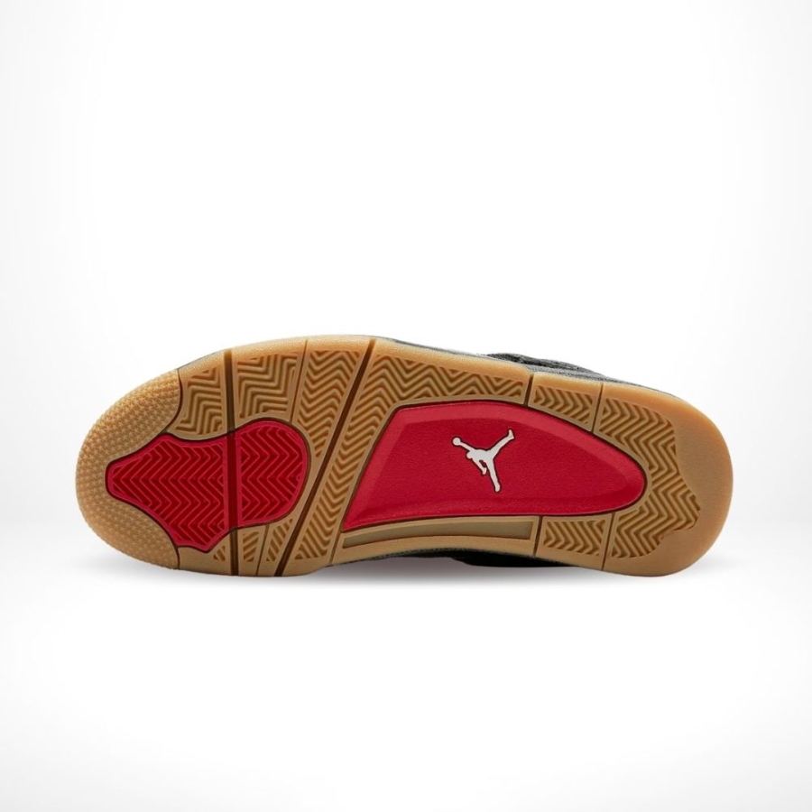 Bottom view of the Air Jordan 4