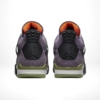 Rear view of the Air Jordan 4