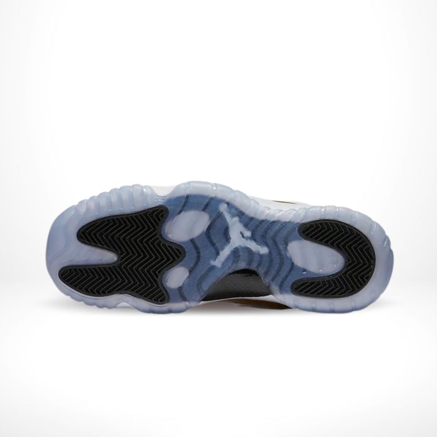 Bottom view of the Air Jordan 11