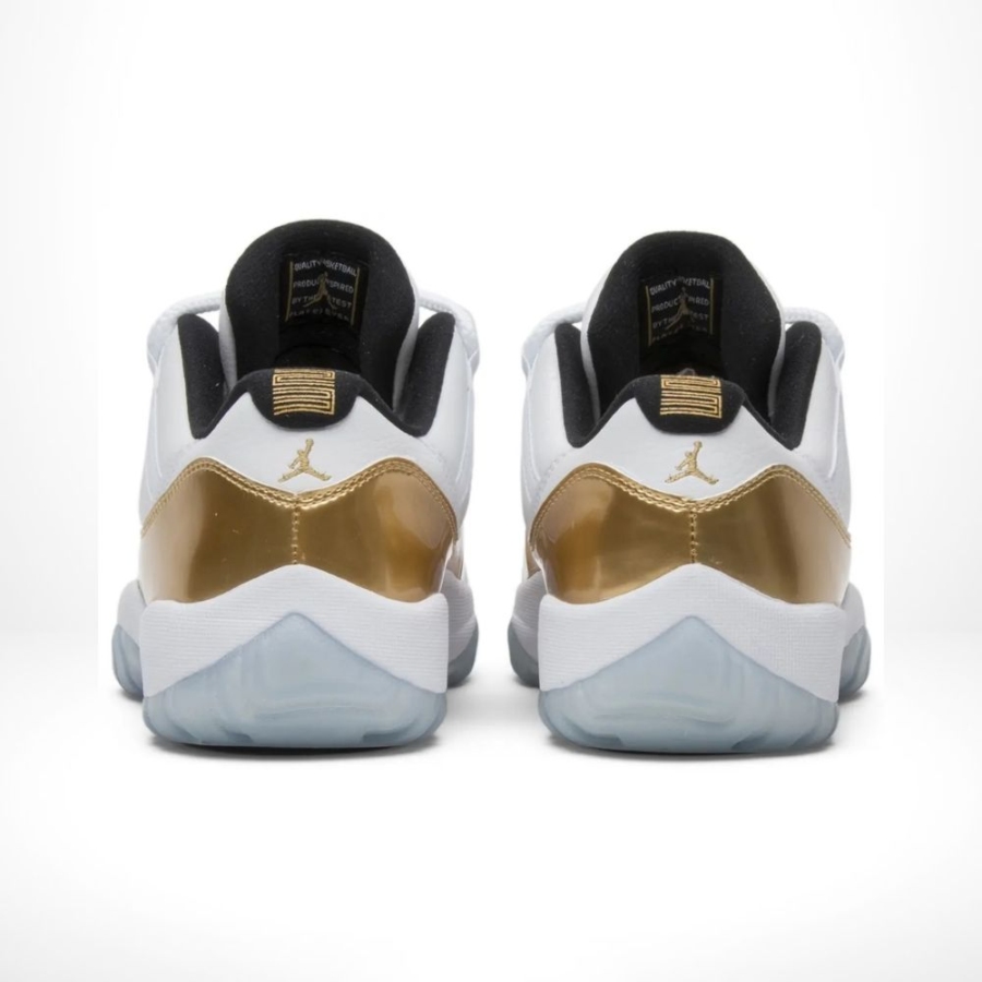 Rear view of the Air Jordan 11