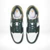 Top-down view of the Air Jordan 1