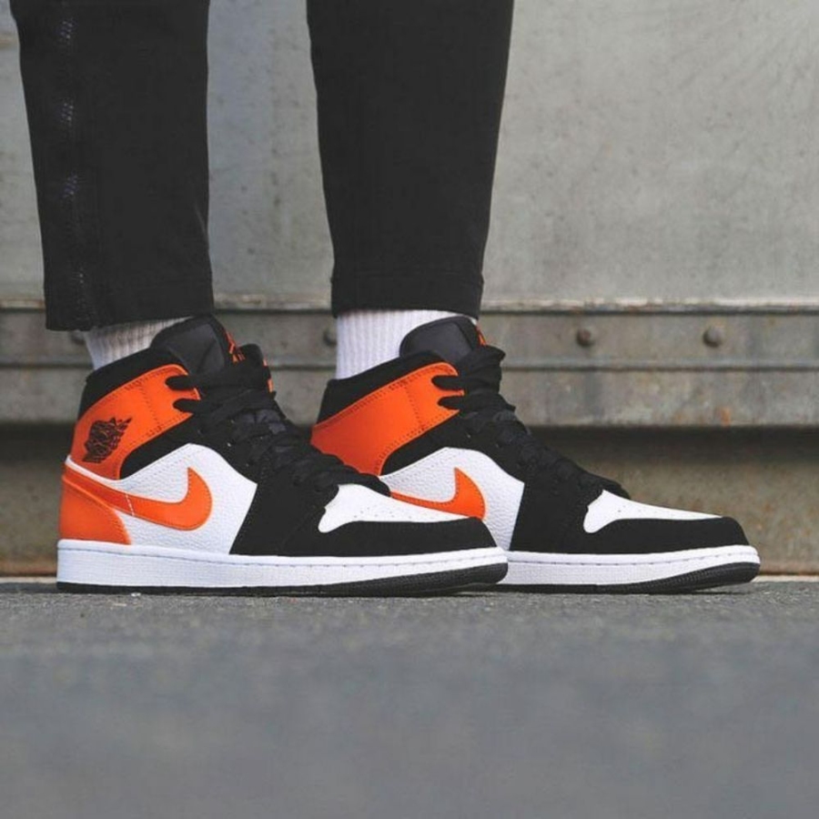 On-foot of the Air Jordan 1