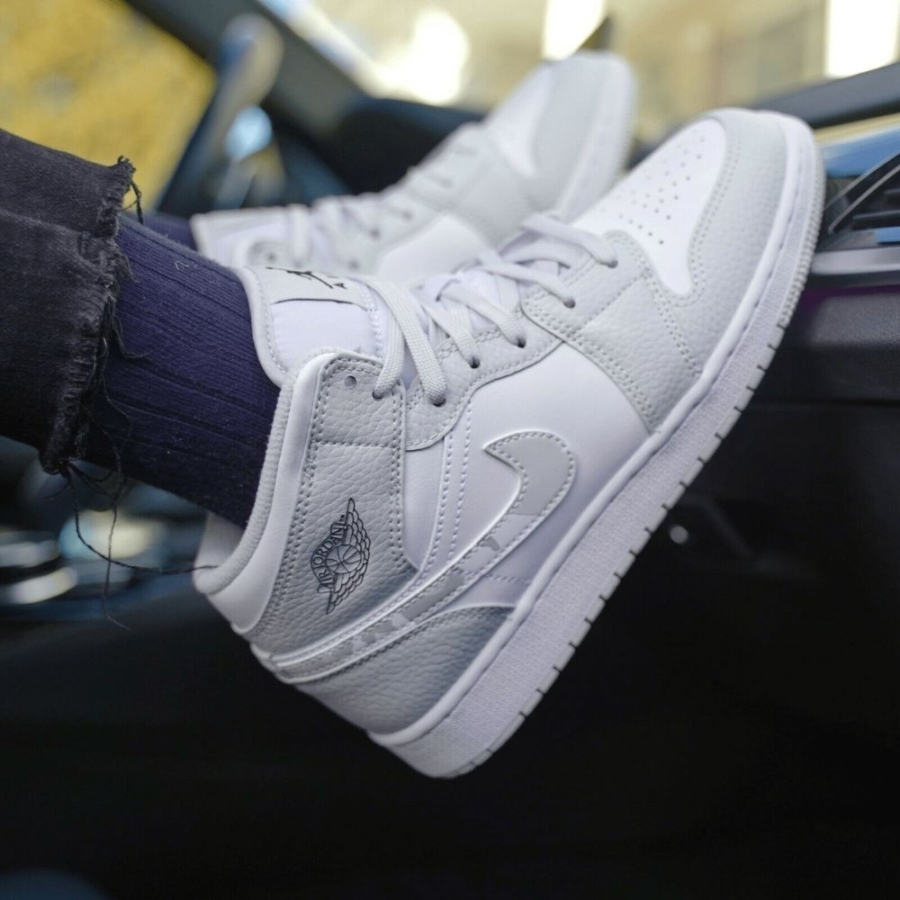 On-foot of the Air Jordan 1