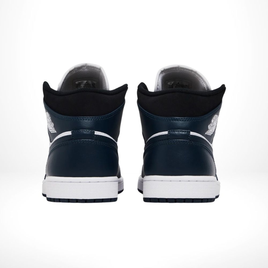 Rear view of the Air Jordan 1