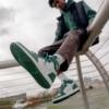On-foot of the Air Jordan 1