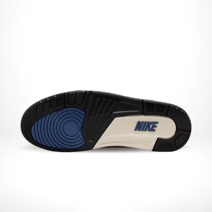 Bottom view of the Air Jordan 3