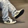 On-foot of the Air Jordan 1