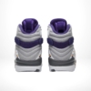 Rear view of the Air Jordan 8