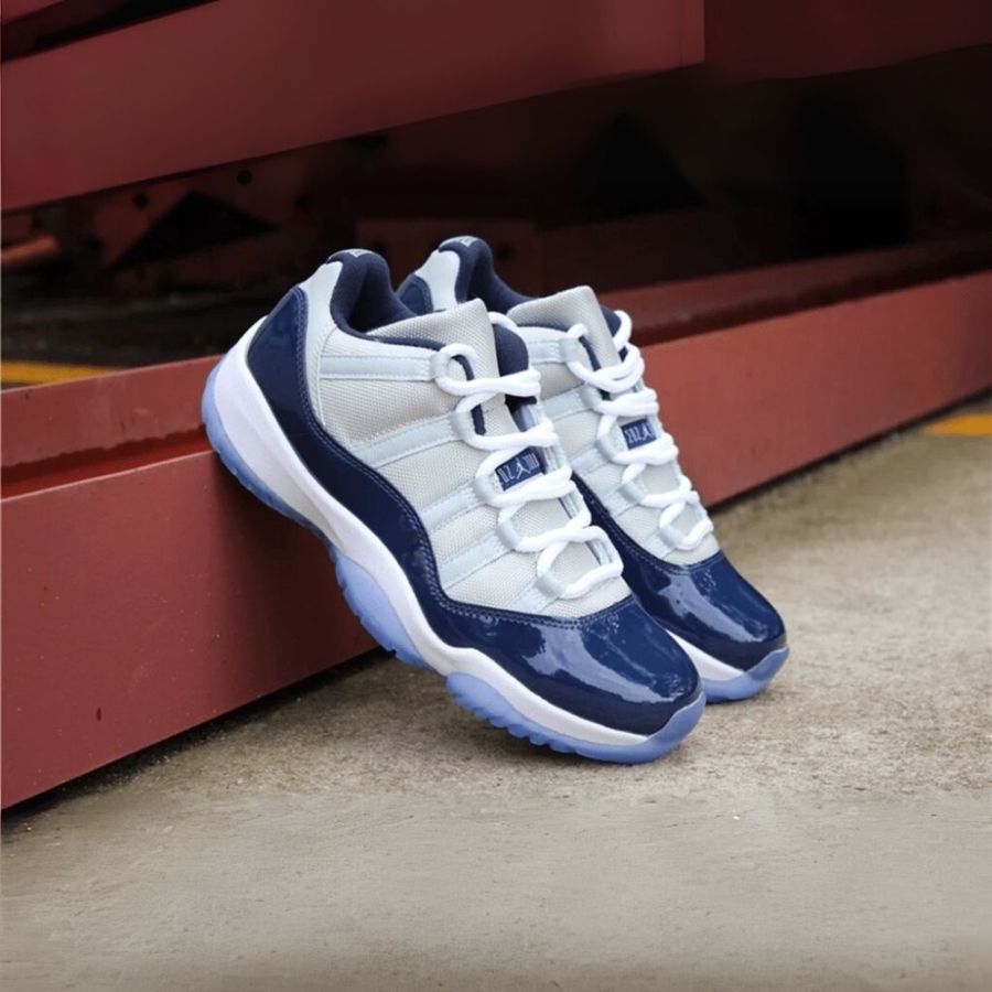 Real-life product of the Air Jordan 11