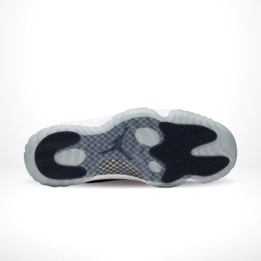 Bottom view of the Air Jordan 11
