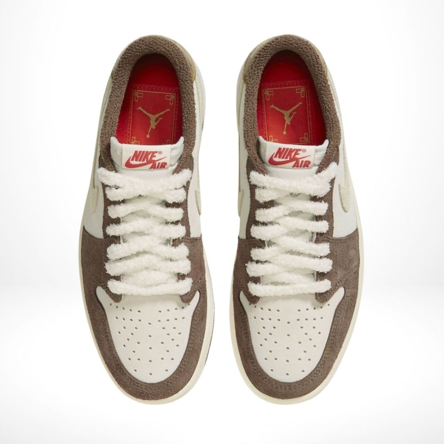 Bottom view of the Air Jordan 1