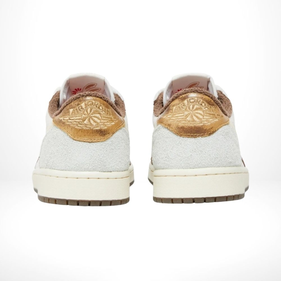 Rear view of the Air Jordan 1