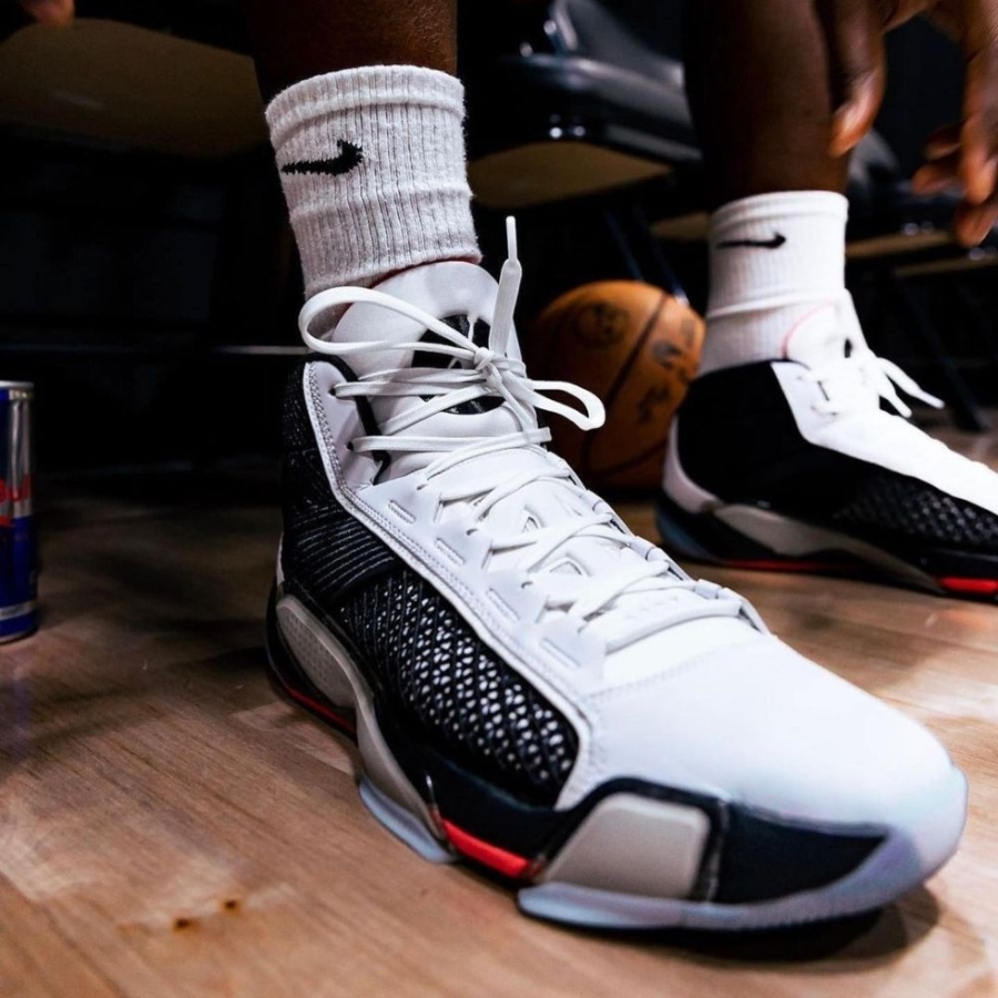 On-foot of the Air Jordan 38
