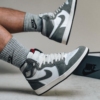 On-foot of the Air Jordan 1
