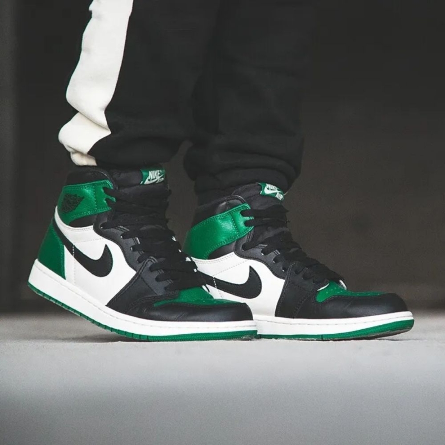 On-foot of the Air Jordan 1