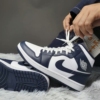 On-foot of the Air Jordan 1