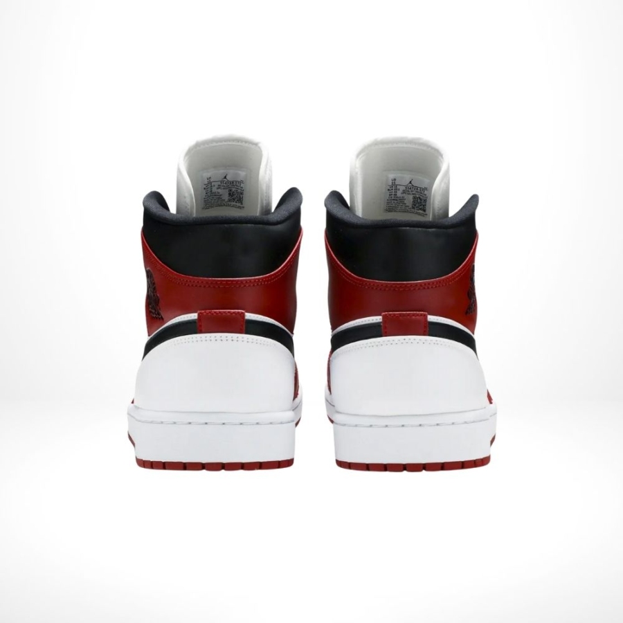 Rear view of the Air Jordan 1