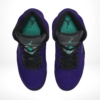 Top-down view of the Air Jordan 5