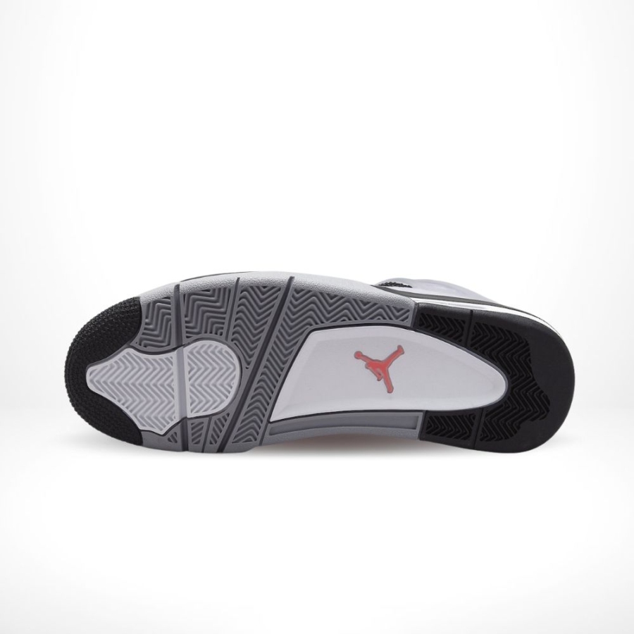 Bottom view of the Air Jordan 4