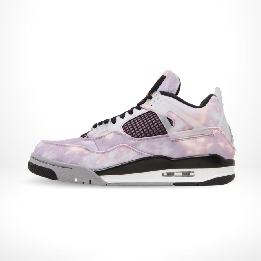 Medial side view of the Air Jordan 4
