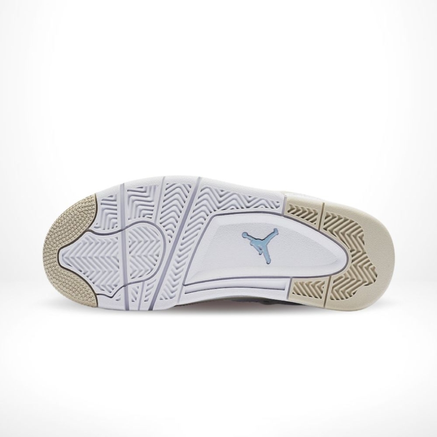 Bottom view of the Air Jordan 4