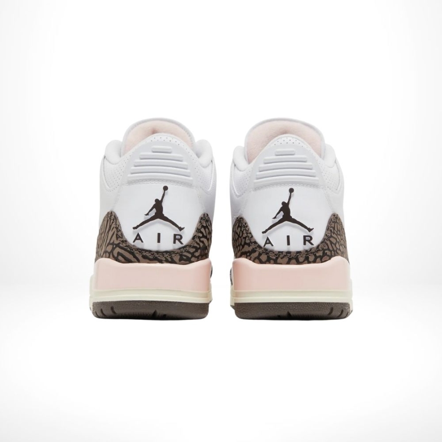Rear view of the Air Jordan 3