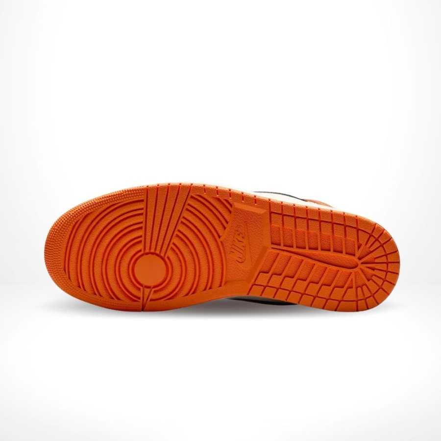 Bottom view of the Air Jordan 1