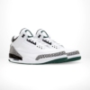Angled front view of a full pair of Air Jordan 3
