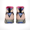 Rear view of the Air Jordan 7