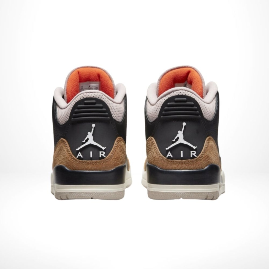 Rear view of Air Jordan 3