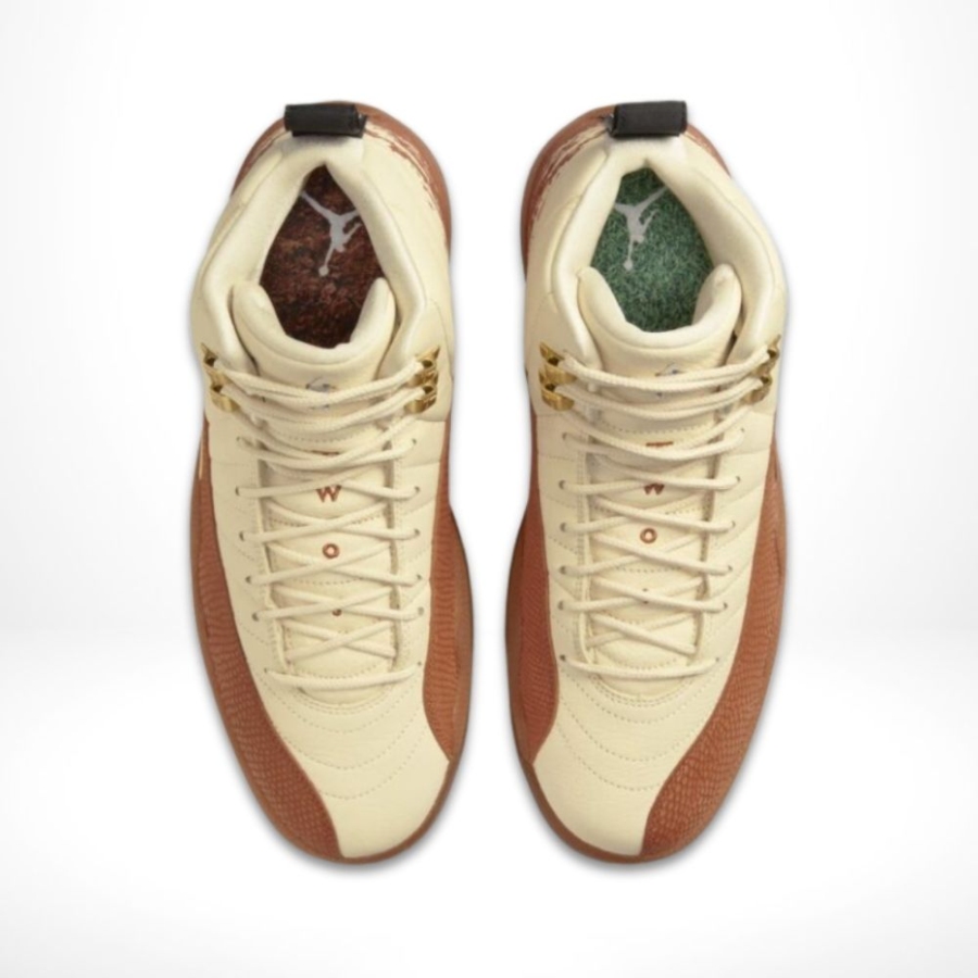 Top view of Air Jordan 12