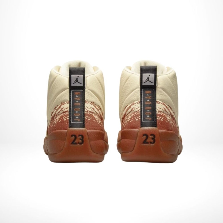 Rear view of Air Jordan 12