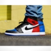 Real lifestyle image of Air Jordan 1