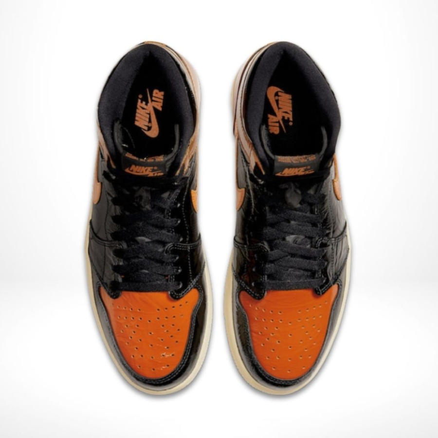 Top view of Air Jordan 1