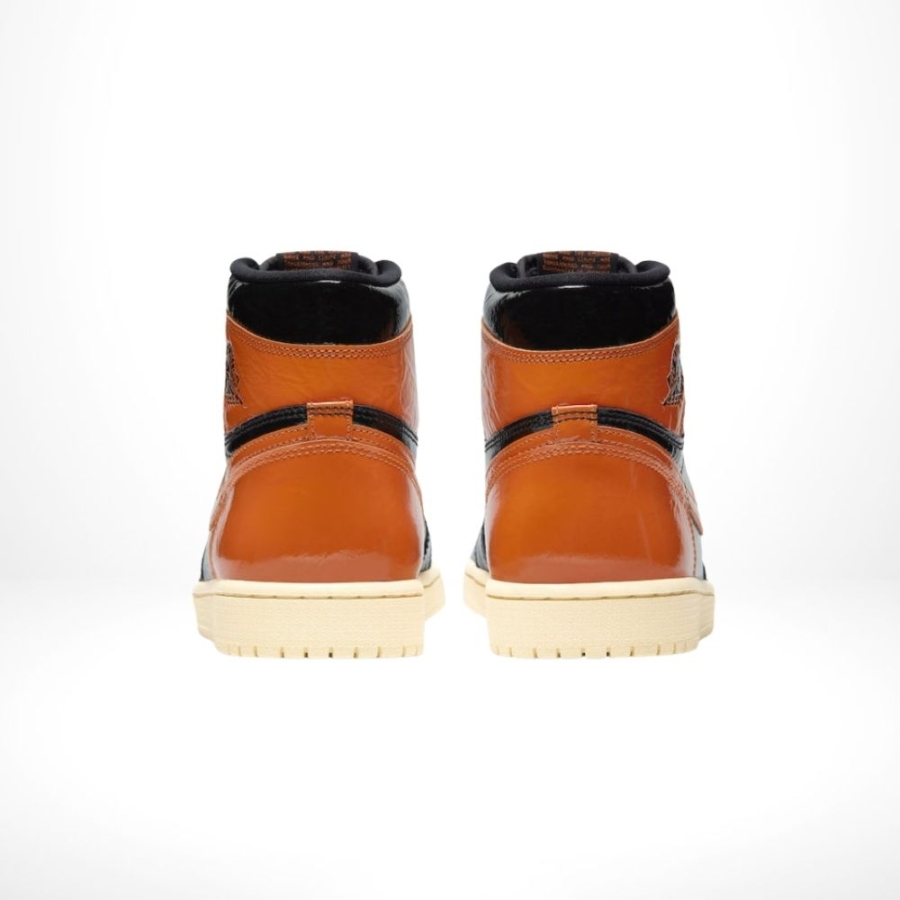Rear view of Air Jordan 1
