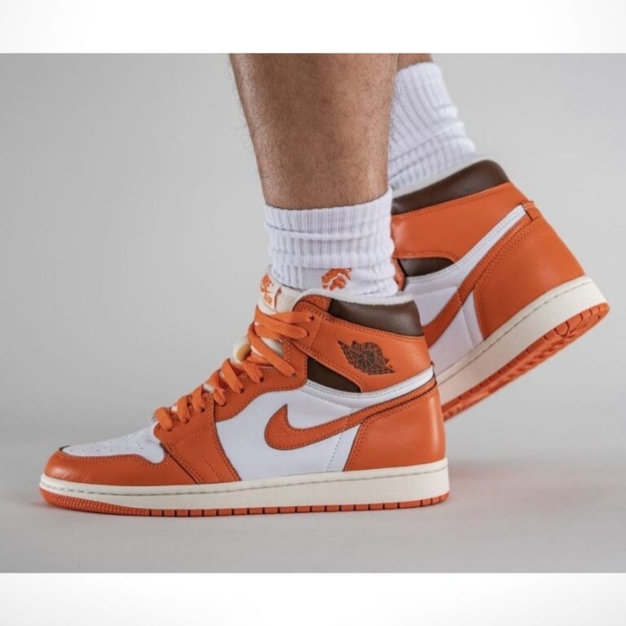 Real lifestyle image of Air Jordan 1