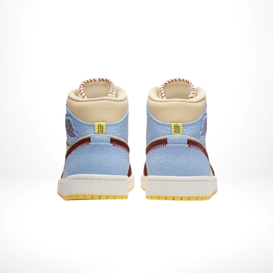 Rear view of Air Jordan 1