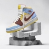 Real lifestyle image of Air Jordan 1
