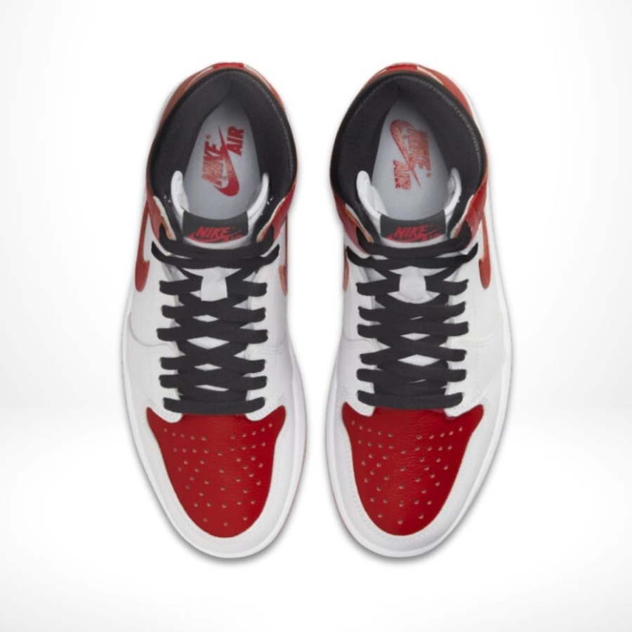 Top view of Air Jordan 1