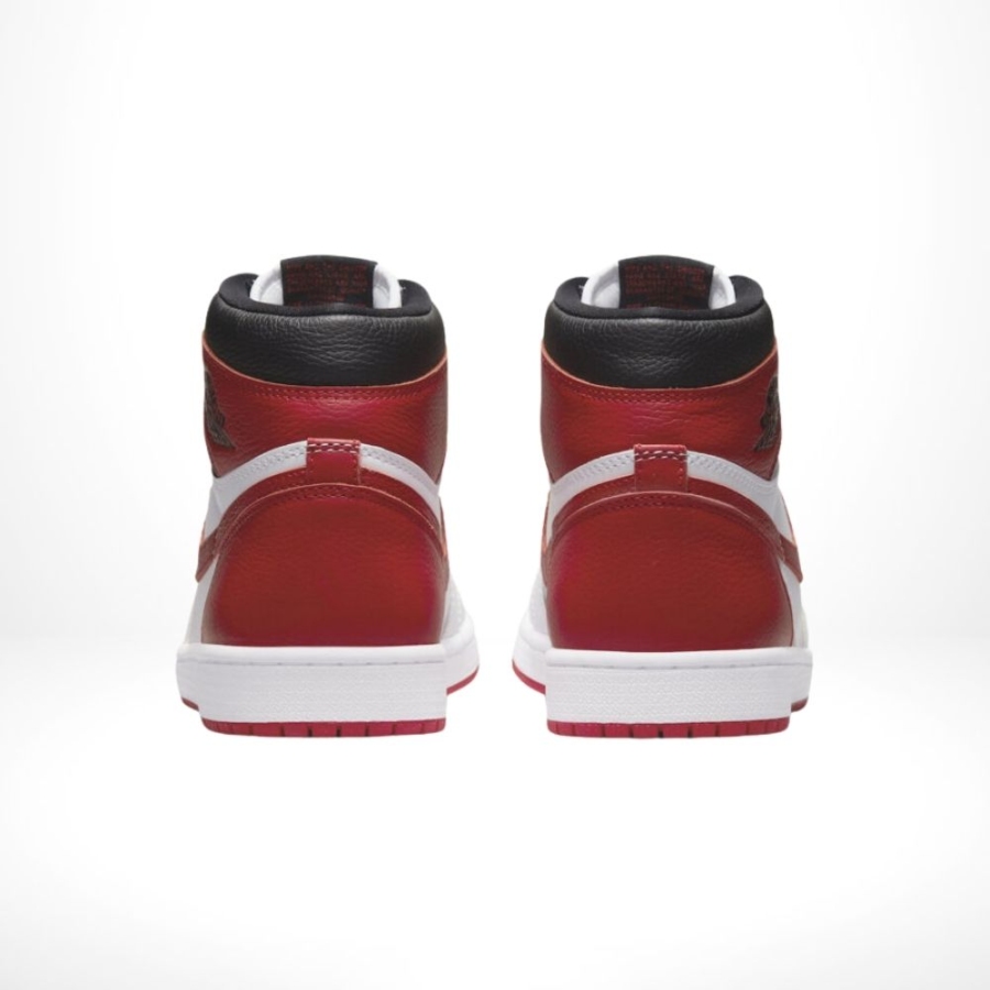 Rear view of Air Jordan 1