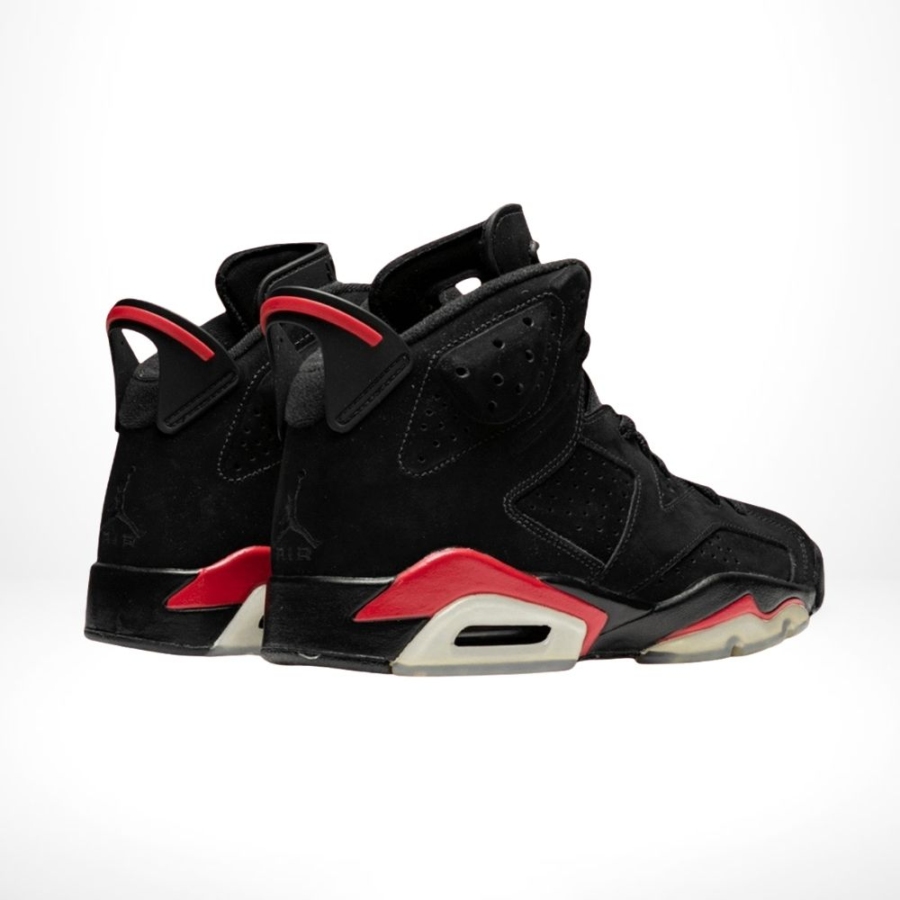 Rear view of Air Jordan 6