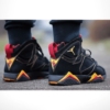 Real lifestyle image of Air Jordan 7