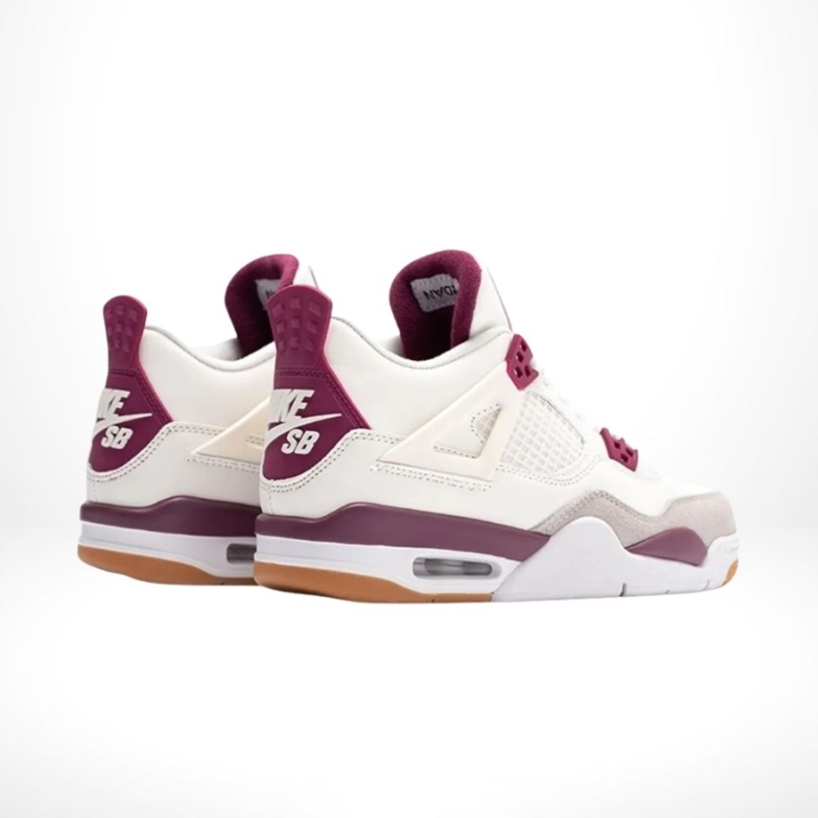 Rear view of Air Jordan 4