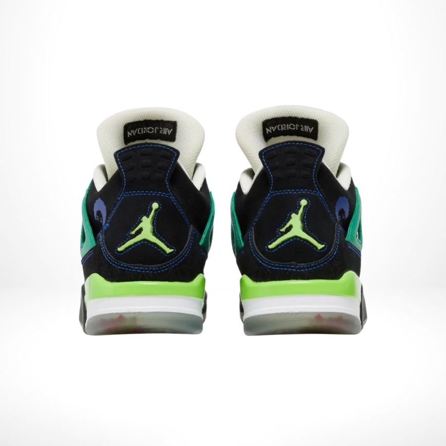 Rear view of Air Jordan 4