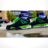 Real lifestyle image of Air Jordan 4
